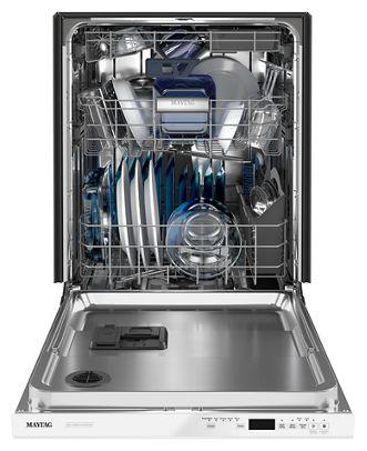 24" Maytag Top Control Dishwasher With Third Level Rack and Dual Power Filtration - MDB8959SKW