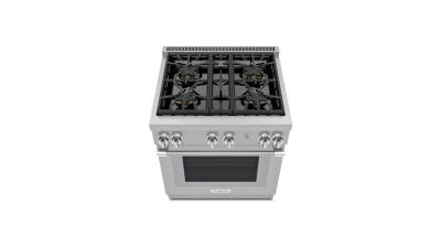 30" Thermador Professional Series Pro Harmony Standard Depth All Gas Range - PRG304WH