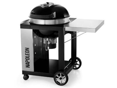 45" Napoleon Charcoal Grill Series Charcoal Kettle Grill In Black - PRO22K-CART-2