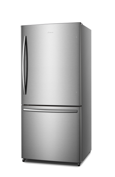 31" Hisense 17.0 Cu.ft. Counter-depth Bottom Mount Refrigerator in Stainless Steel - RB17N6DSE