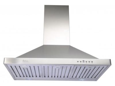 24" Cyclone Alito Collection Wall Mount Range Hood With Aluminum Mesh Filters - SC50024