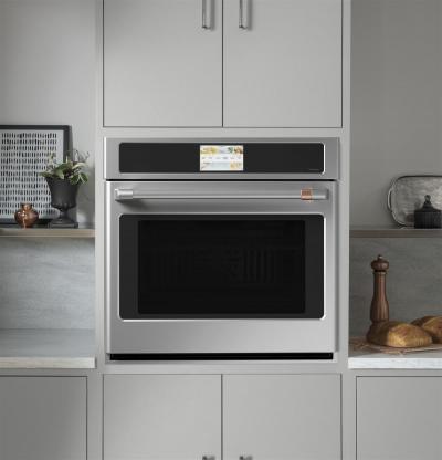 30" Café 5.0 Cu. Ft. Smart Single Wall Oven with Convection - CTS70DP2NS1