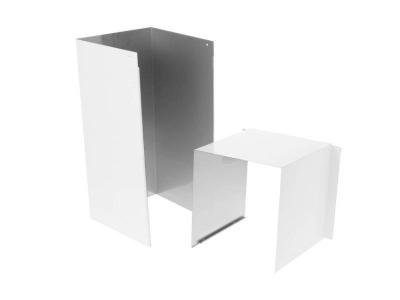 Café Duct Cover Extension for Range Hoods in Matte White - UXCH4NWM