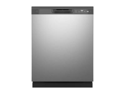 24" GE Built-In Front Control Dishwasher In Stainless Steel - GDF510PSRSS