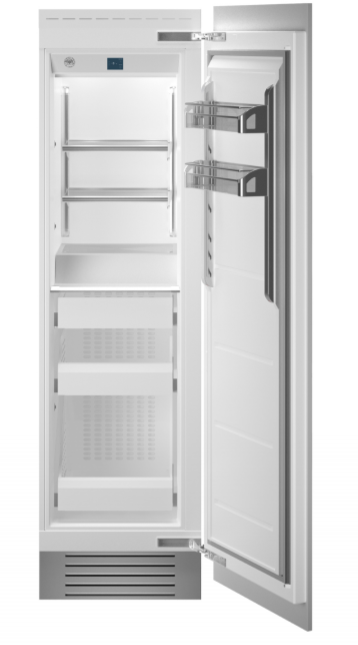 24" Bertazzoni 12.64 Cu. Ft. Built-In Freezer Column With Right Swing Door In Stainless Steel - REF24FCIPIXR