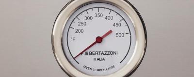 30" Bertazzoni Gas Range with 4 Brass Burner - PROF304GASXT