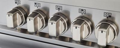36" Bertazzoni Dual Fuel Range 5 Burner Electric Oven - MAST365DFMXE