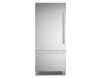 36" Bertazzoni Built-In Bottom Mount Freezer Refrigerator - REF36PIXL