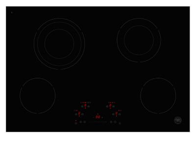 24" Bertazzoni Professional Series Ceran Touch Control Cooktop With 4 Heating Zones - PE244CER