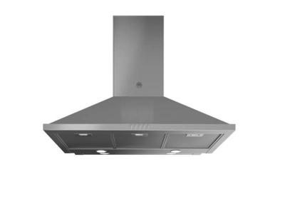 36" Bertazzoni 1 Motor, 600 CFM Chimney Hood in Stainless Steel - KCH36XV