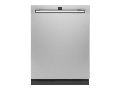 24" Café Interior Built In Dishwasher with Hidden Controls in Stainless Steel - CDT875P2NS1