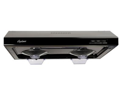 30" Cyclone Classic Collection Undermount Range Hood In Black - NA940DB