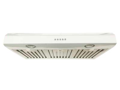 30" Cyclone Classic Collection Undermount Range Hood In White - CYB919R30W