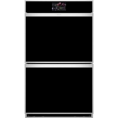 30" Monogram 10.0 Cu. Ft. Minimalist Collection Electric Convection Double Wall Oven - ZTDX1DSSNSS