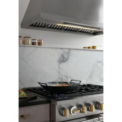 36" Monogram Professional Hood with Quietboost Blower in Stainless Steel - ZVW1360SPSS