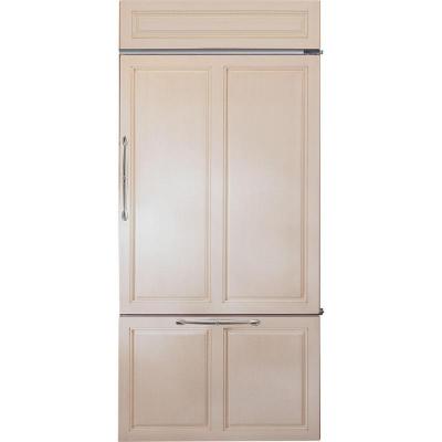 36" Monogram Built-In Bottom Freezer Panel Ready Right-Hand Door Opening Refrigerator - ZIC360NNRH