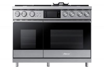  48" Dacor Pro Dual-Fuel Steam Range with Griddle - DOP48M96DPS