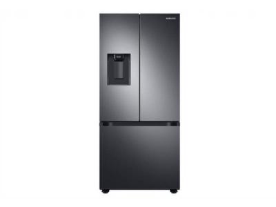 30" Samsung 22 Cu. Ft. Freestanding French Door Refrigerator With Water Dispenser - RF22A4221SG/AA