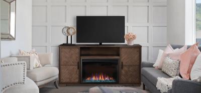 65" Napoleon The Hayworth Electric Mantel Package - NEFP30-3620RLB