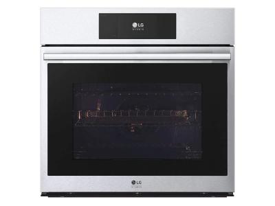 30" LG STUDIO 4.7 Cu. Ft. Smart InstaView Electric Single Built-In Wall Oven - WSES4728F