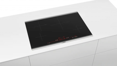 30" Bosch 800 Series Induction Cooktop in Black Surface Mount With Frame - NIT8060SUC
