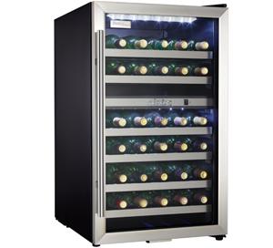 19" Danby Designer 38 Bottle Wine Cooler - DWC114BLSDD