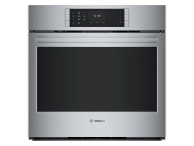 30" Bosch 4.6 Cu. Ft. Benchmark Electric Single Wall Oven With Convection - HBLP454UC