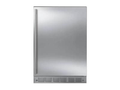 24" Monogram 4.25 Cu. Ft. Bar Refrigerator With Icemaker in Stainless Steel - ZIBS240NSS