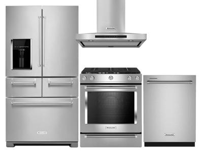 KitchenAid 4 Piece Appliance Package WSPKK401