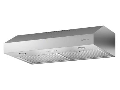 30" Faber Tivano Under Cabinet Range Hood With One Level LED Lighting - TVNO30SS395