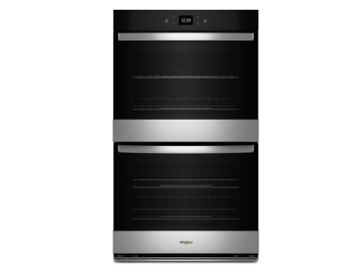 27" Whirlpool 8.6 Cu. Ft. Double Wall Oven with Air Fry in Stainless Steel - WOED5027LZ
