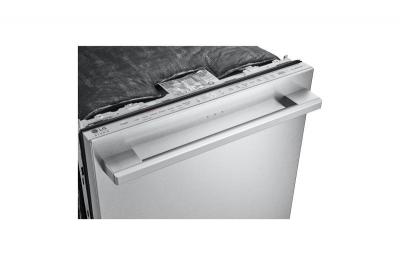 24" LG STUDIO Top Control Smart Dishwasher with 1-Hour Wash and Dry QuadWash Pro TrueSteam and Dynamic Heat Dry - SDWB24S3