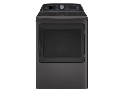 27" GE Profile 7.4 Cu. Ft. Smart Electric Dryer in Diamond Grey - PTD70EBMTDG