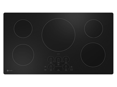 36" GE Profile Built-in Touch Control Induction Cooktop in Black - PHP7036DTBB