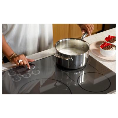 30" Café Built-in Touch Control Induction Cooktop in Stainless Steel - CHP90302TSS