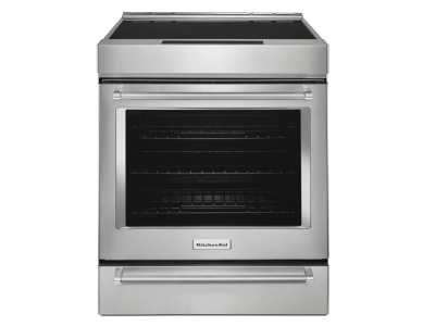 30" KitchenAid Slide-In Induction Range with Air Fry Technology in Stainless Steel - KSIS730PSS