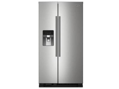 36" Maytag 25 Cu. Ft. Side-by-Side Refrigerator with Ice-Maker  -  MRSF4036PZ
