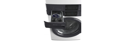 27" Electrolux Laundry Tower Single Unit Front Load 5.1 Cu. Ft. I.E.C Washer and 8 Cu. Ft. Electric Dryer - ELTE730CAW