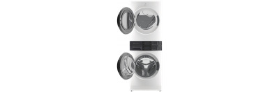 27" Electrolux Laundry Tower Single Unit Front Load 5.2 Cu. Ft. I.E.C Washer and 8 Cu. Ft. Electric Dryer - ELTE760CAW