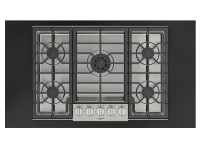 30" Fulgor Milano Pro-Style Gas Cooktop in Stainless Steel - F4PGK305S2