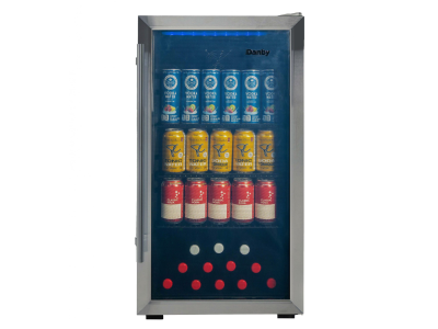 18" Danby 3.1 Cu. Ft. Free-Standing Beverage Center in Stainless Steel - DBC117A2BSSDD-6