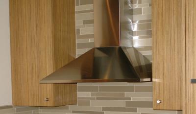 36" Faber Decorative Collection Synthesis Wall-Mount Chimney Hood - SYNT36SS