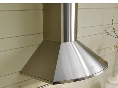 36" Faber Tender Collection Wall Mount Chimney Hood - TEND36SS300-B