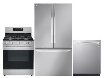 LG 3 Piece Stainless Steel Appliance Package