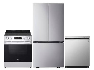 LG 3 Piece Stainless Steel Appliance Package