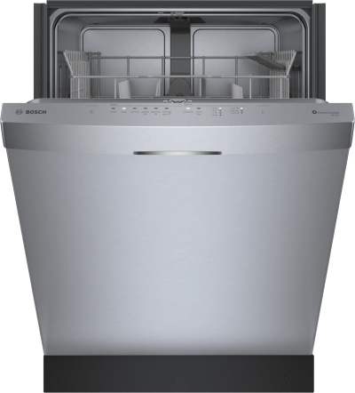 24" Bosch 300 Series 46 dBA Dishwasher in Stainless Steel - SHS53C75N