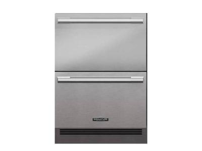 24" Signature Kitchen Suit Undercounter Multi-Temp Refrigerator Freezer Drawers - SKSUD2402P