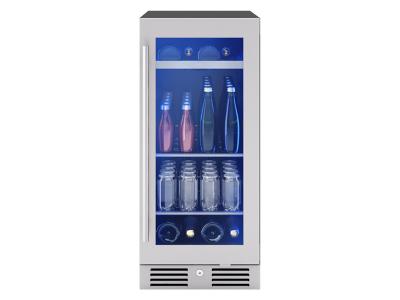 15" Zephyr Single Zone Beverage Cooler - PRB15C01CG