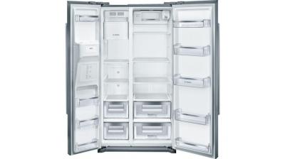 36" Bosch 300 Series counter-depth Side-by-Side Refrigerator In Stainless Steel - B20CS30SNS