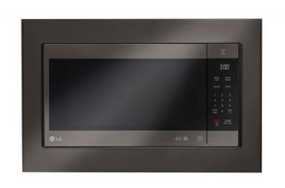 LG Microwave Trim Kit in Blackstainless Steel - MK2030NBD